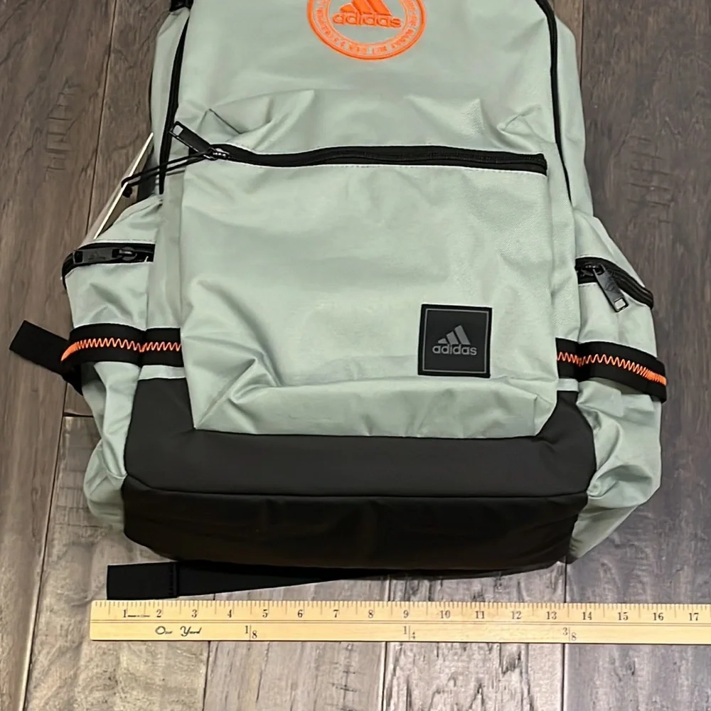 Adidas City Icon Backpack Book School Bag new fits 16” Laptop tech friendly